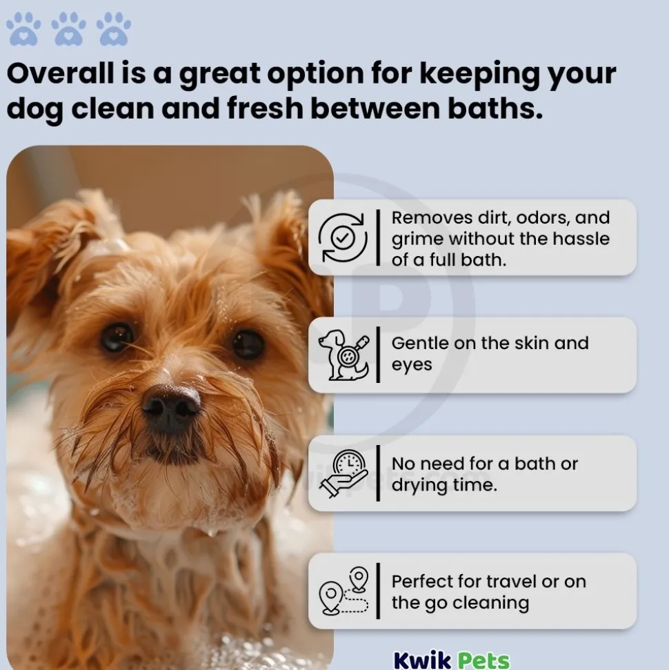 Bio-Groom Waterless Bath No Rinse Dog Shampoo 8-oz