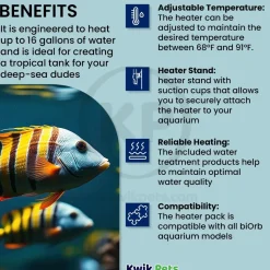biOrb Aquarium Heater Pack 50W