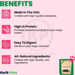 Bocce's Bakery Mud Pie Oh My Training Bites Dog Treats Peanut Butter Carob & Vanilla 6-oz