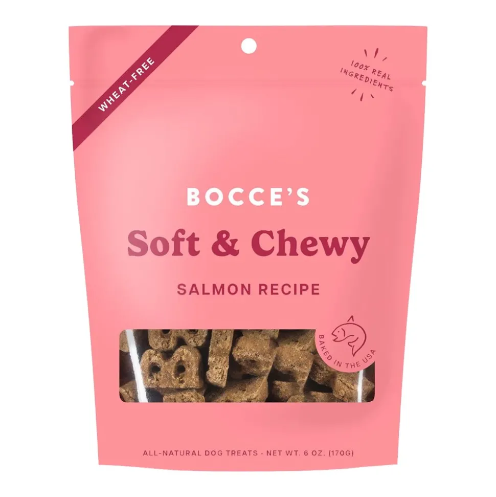 Bocce's Bakery Soft & Chewy Dog Treats Salmon 6-oz