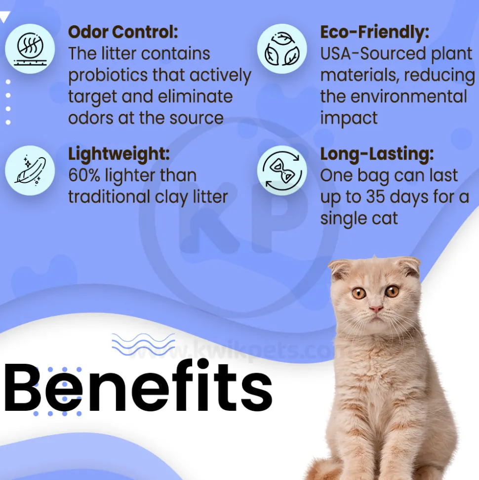 Boxiecat Air Lightweight Extra Strength Premium Clumping Cat Litter 6.5-lb