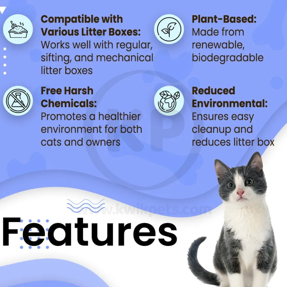 Boxiecat Air Lightweight Extra Strength Premium Clumping Cat Litter 6.5-lb