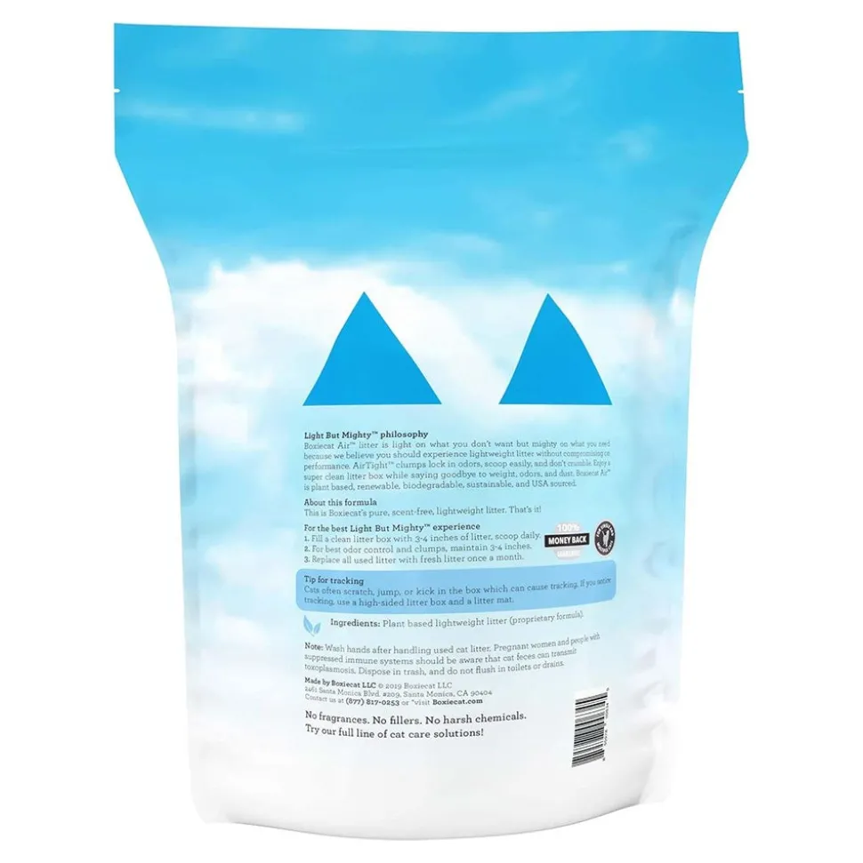 Boxiecat Air Lightweight Scent Free Premium Clumping Cat Litter 6.5-lb
