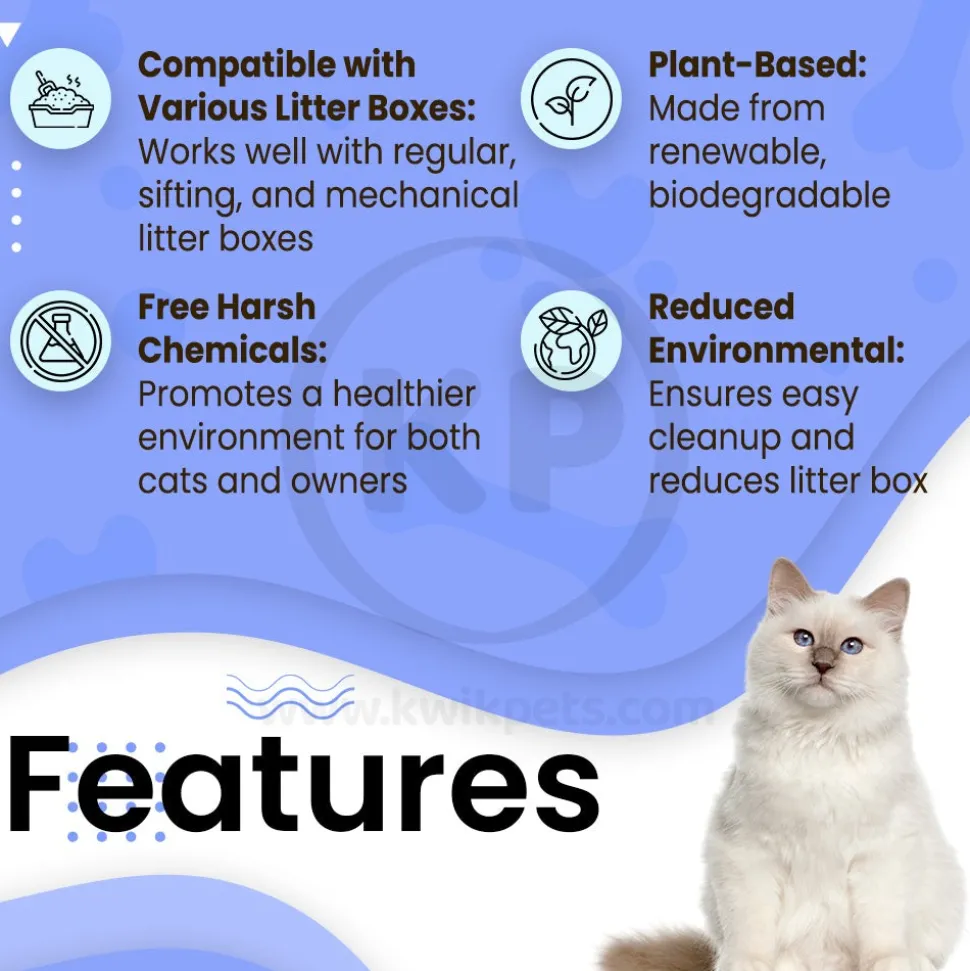 Boxiecat Air Lightweight Scent Free Premium Clumping Cat Litter 6.5-lb
