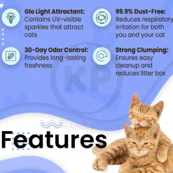 Boxiecat Glo Natural Attractions Clumping Corn Cat Litter 6.5-lb