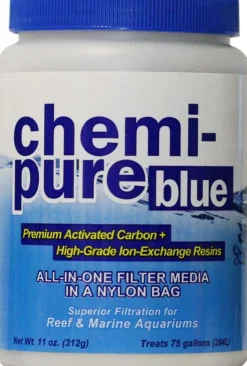 Boyd Enterprises Chemi-Pure Blue All-in-One Aquarium Filter Media 11-oz