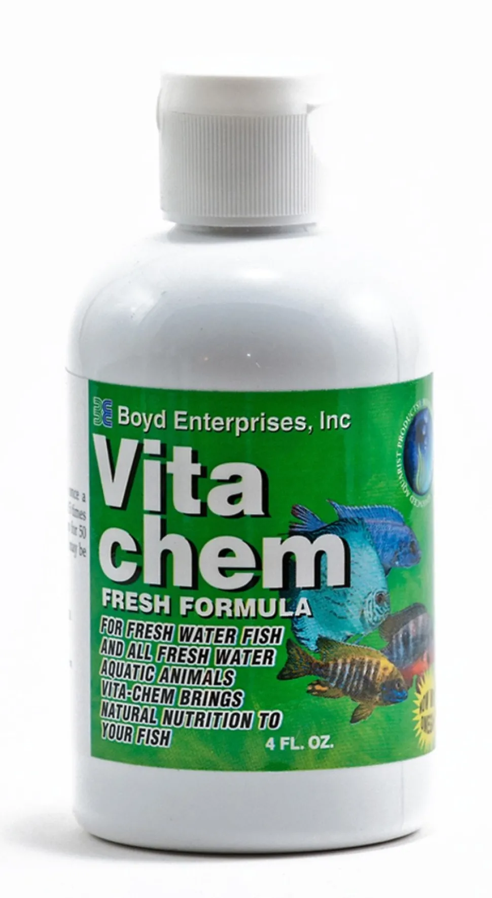 Boyd Enterprises VitaChem Fresh Formula Multi-Vitamin Supplement for Freshwater Fish 4-oz