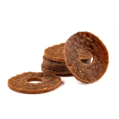 Busy Buddy Dog Treat Refill Rings Original Rawhide & Peanut Butter Variety Pack Size C 10.37-oz