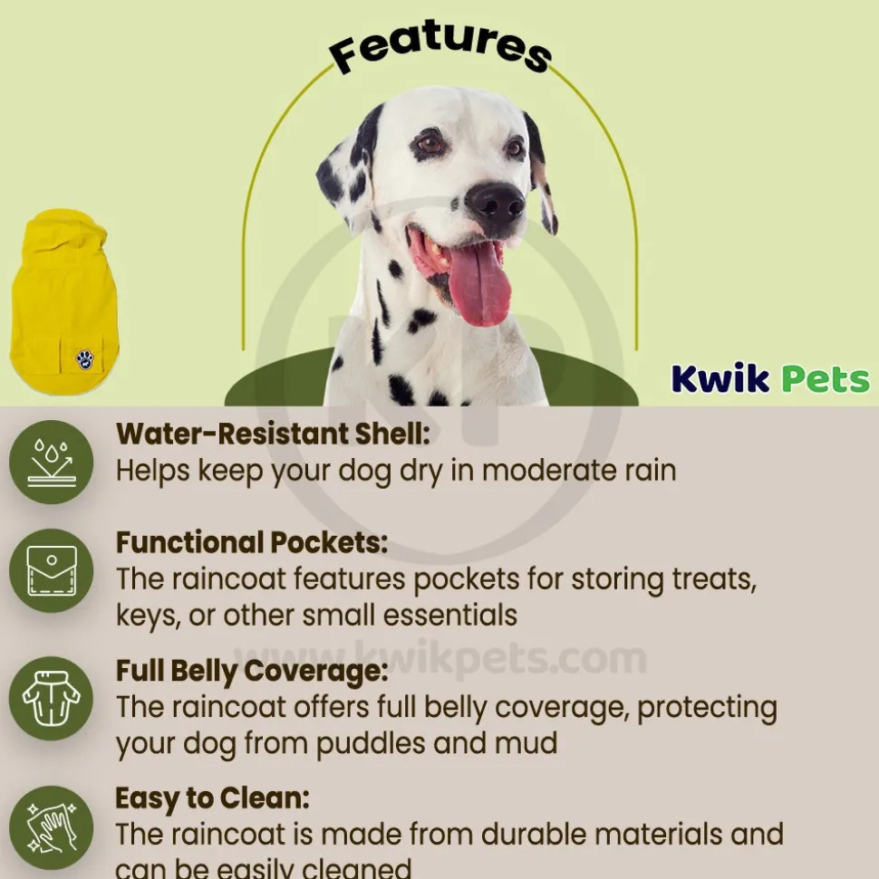 Canada Pooch Dog Torrential Tracker Yellow 16