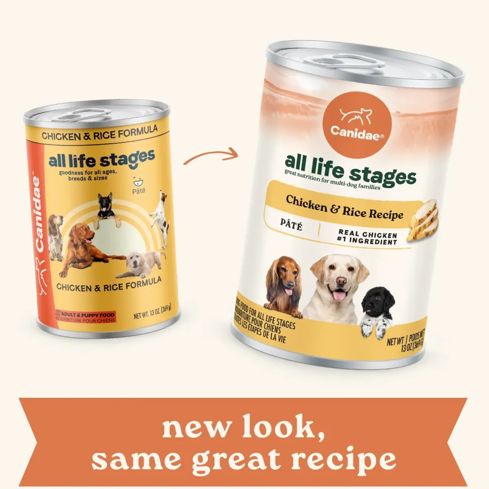CANIDAE All Life Stages Canned Dog Food Chicken & Rice 13-oz