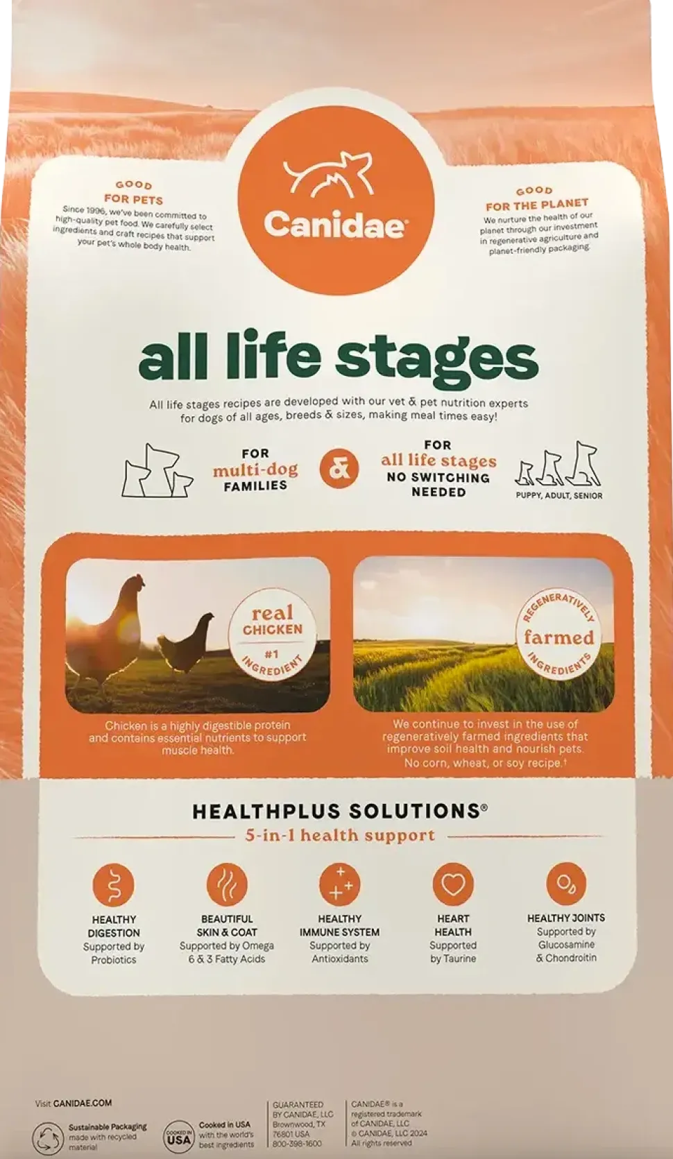 Canidae All Life Stages Dry Dog Food Multi-Protein Recipe 5-lb