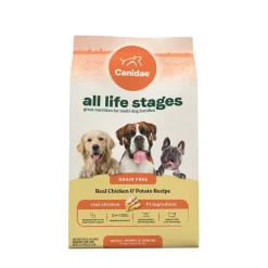 CANIDAE All Life Stages Dry Dog Food Real Chicken & Potato 4-lb