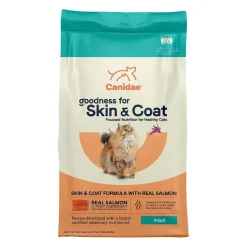 CANIDAE PURE Goodness for Skin & Coat Adult Dry Cat Food Salmon 10-lb