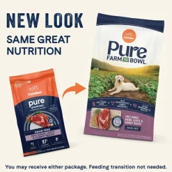 Canidae Pure Goodness Grain-Free Limited Ingredient Adult Dry Dog Food Real Bison, Lentil & Carrot Recipe 10-lb