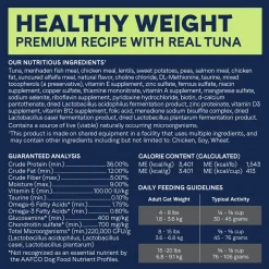 CANIDAE PURE Grain-Free Limited Ingredient Healthy Weight Dry Cat Food Tuna 5-lb