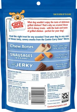 Canine Carry Outs Dog Treats Chicken Flavor 4.5-oz