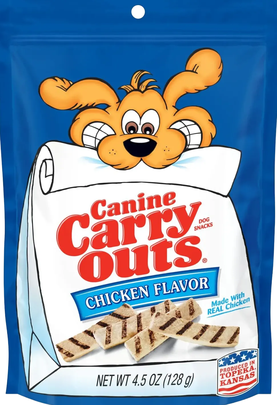 Canine Carry Outs Dog Treats Chicken Flavor 4.5-oz