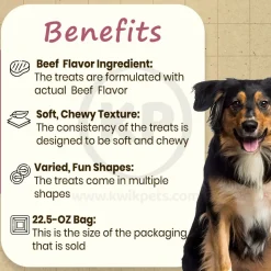 Canine Carry Outs Soft & Chewy Dog Treats Beef 22.5-oz
