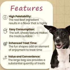 Canine Carry Outs Soft & Chewy Dog Treats Beef 22.5-oz