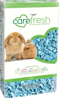 Carefresh Complete Comfort Blue Paper Bedding for Small Animals 23 Liters