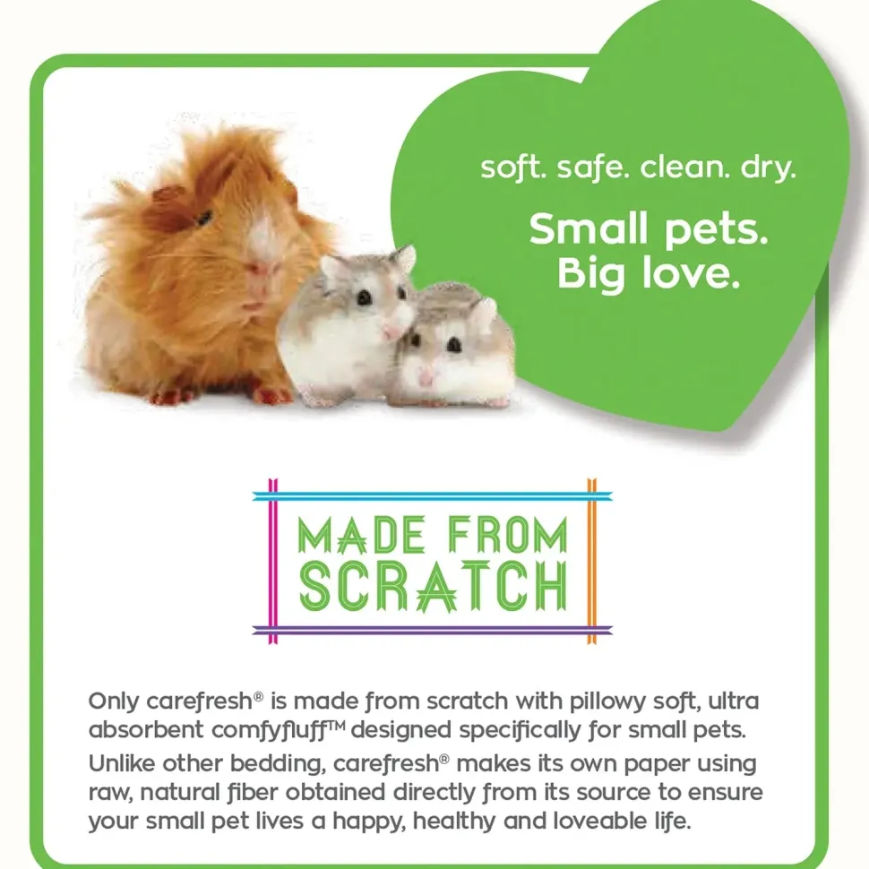 Carefresh Complete Comfort Confetti Paper Bedding for Small Animals 10 Liter