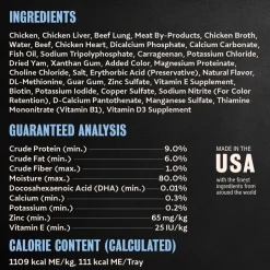 Cesar Classic Loaf in Sauce Puppy Wet Dog Food Chicken & Beef 3.5-oz
