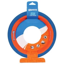 Chuckit! Fetch Wheel Dog Toy Blue/Orange Large