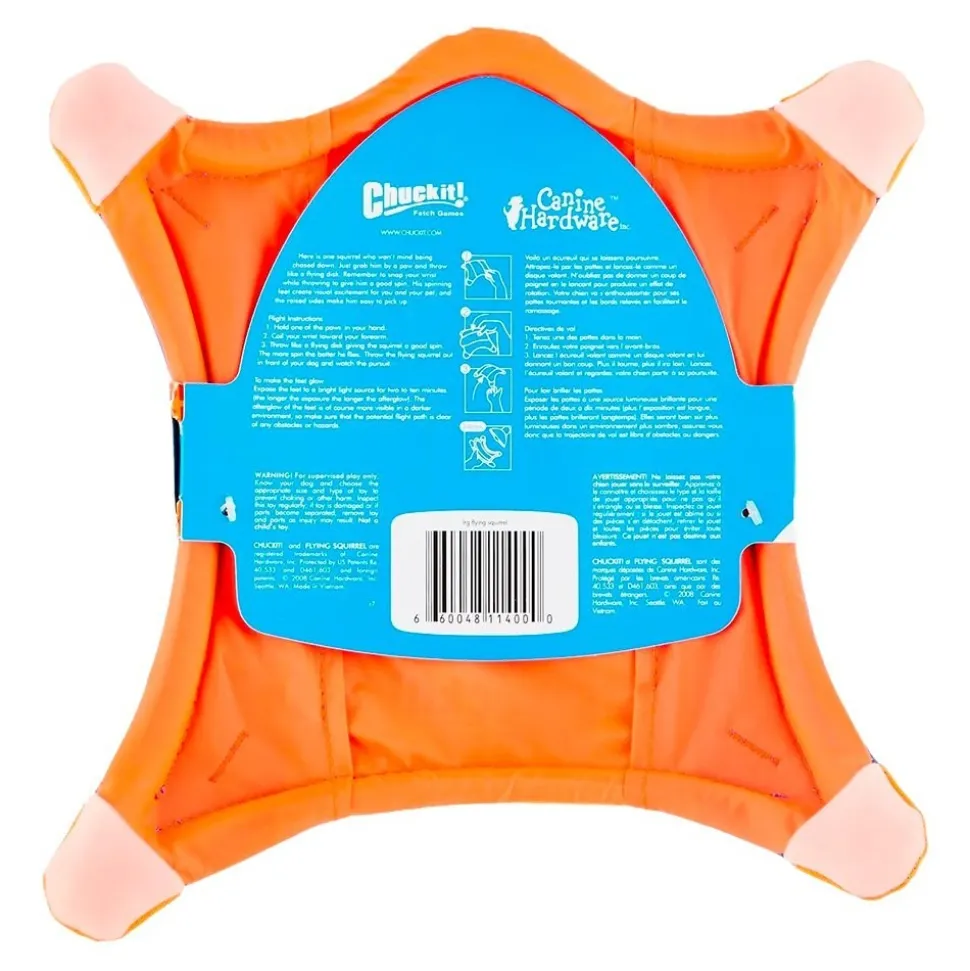 Chuckit! Flying Squirrel Dog Toy Assorted Large