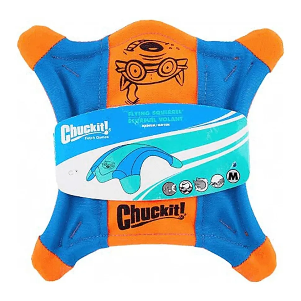 Chuckit! Flying Squirrel Dog Toy Assorted Medium