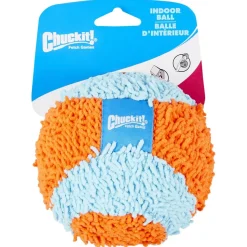 Chuckit! Indoor Ball Dog Toy Blue/Orange Medium