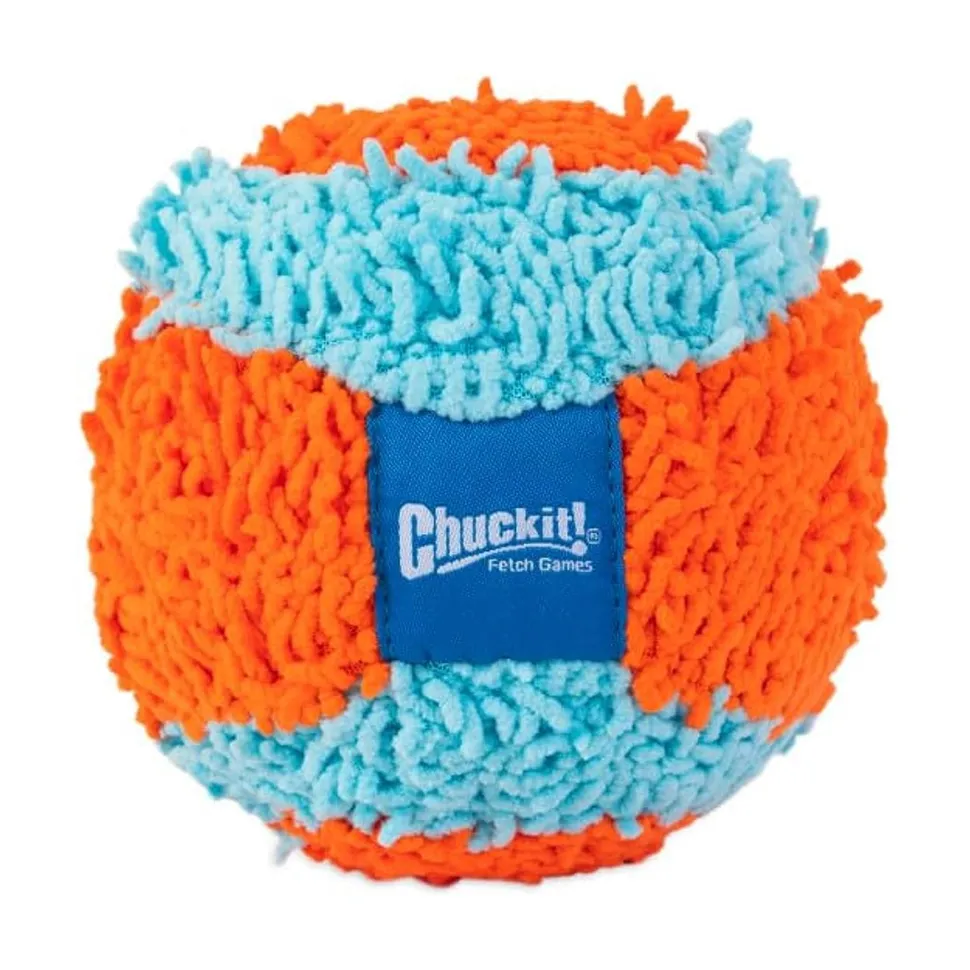 Chuckit! Indoor Ball Dog Toy Blue/Orange Medium