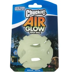 Chuckit! Max Glow Air Fetch Ball Dog Toy Medium