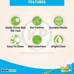 Chuckit! Sport Launcher Dog Toy Assorted Small 14-in