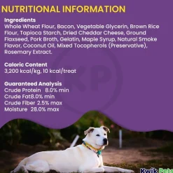 Cloud Star Buddy Biscuits Softies Dog Treats with Natural Bacon & Cheese 20-oz