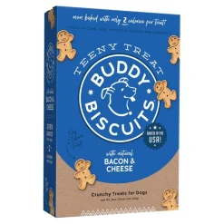 Cloud Star Buddy Biscuits Teeny Crunchy Dog Treats Bacon & Cheese 8-oz