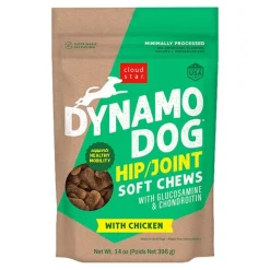 Cloud Star Dynamo Dog Hip & Joint Soft Chew Dog Treats Chicken 14-oz
