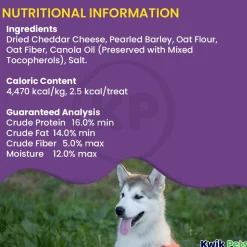 Cloud Star Tricky Trainers Crunchy Dog Training Treats Cheddar 8-oz