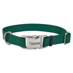 Coastal Double-Ply Nylon Dog Collar Hunter 1 in X 24 in