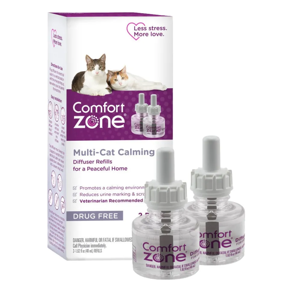 Comfort Zone Multi-Cat Calming Diffuser Refills 2 Count