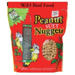 C&S Peanut Suet Nuggets Wild Bird Food 27-oz