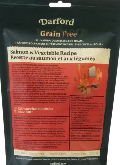 Darford Grain Free Biscuits Salmon Recipe Dog Treats Regular 12-oz