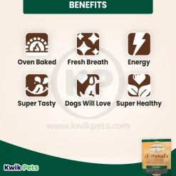 Darford Natural CharMint Biscuits Dog Treats Regular 14-oz