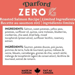 Darford Zero/G Grain-Free Roasted Salmon Dog Treats 12-oz