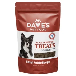 Dave's Pet Food Kidney-Friendly Dog Treats Sweet Potato 5-oz