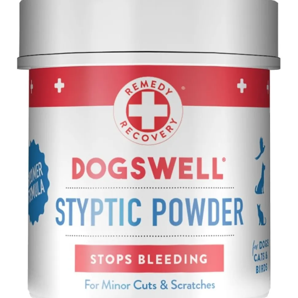 Dogswell Remedy + Recovery Styptic Powder for Dogs, Cats & Birds 1.5-oz