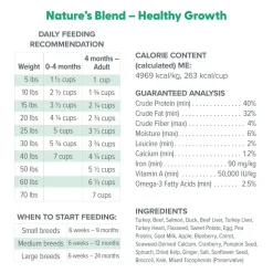Dr. Marty Nature's Blend Healthy Growth Freeze-Dried Raw Puppy Dog Food 16-oz