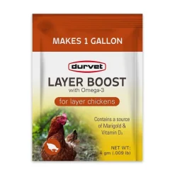 Durvet Layer Boost with Omega-3 for Layer Chickens 4 gram