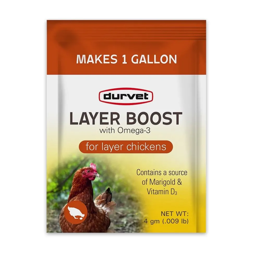 Durvet Layer Boost with Omega-3 for Layer Chickens 4 gram