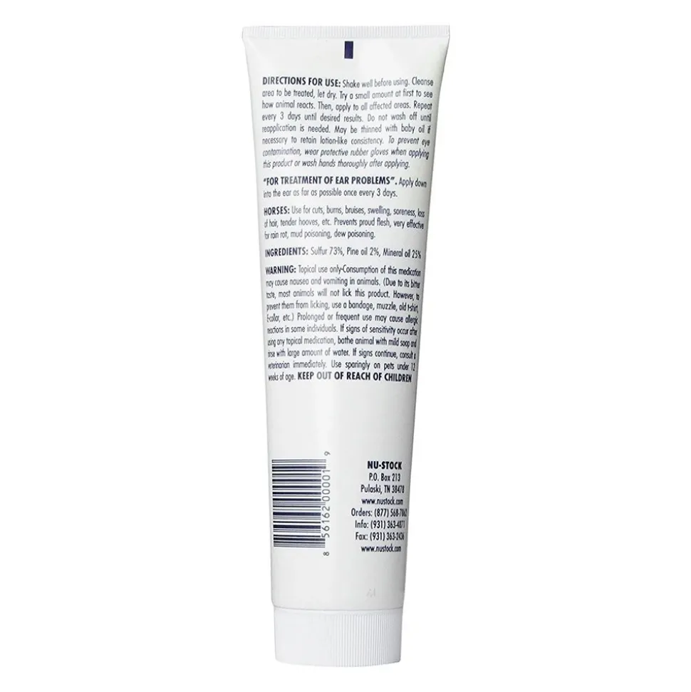 Durvet Nu-Stock Pierce's All Purpose Ointment for All Animals 12-oz