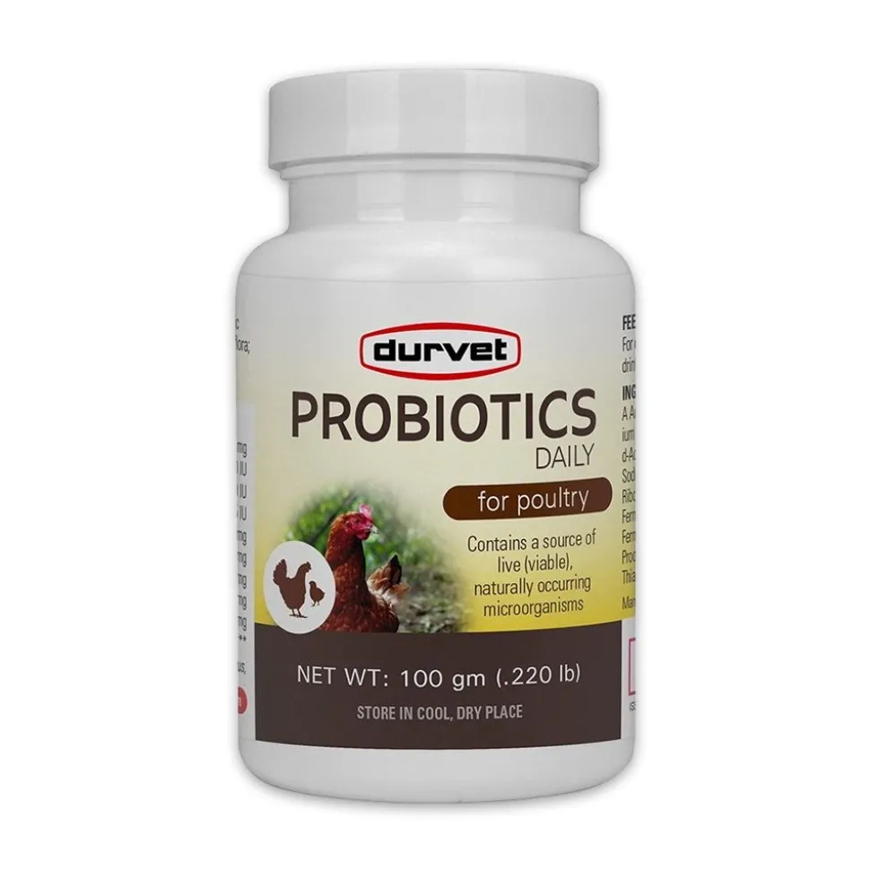 Durvet Probiotics Daily Poultry Supplement 100 gram